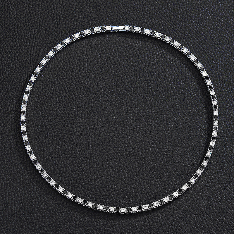Hip Hop 4Mm A Row Of Tennis Chain