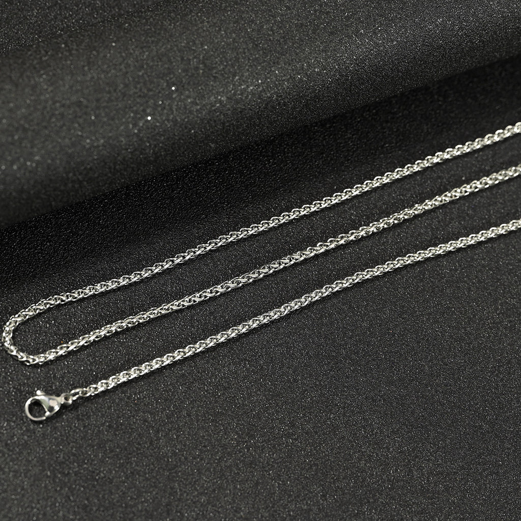 Stainless Steel Necklace Keel Chain Men'S Sweater Chain