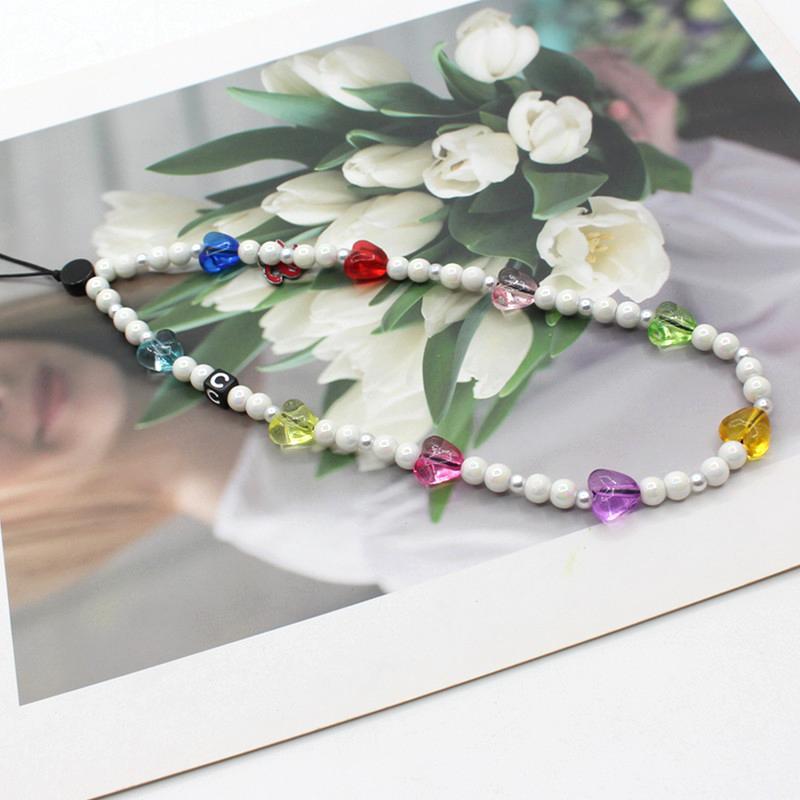 Online Popular Anti Lost Mobile Phone Chain Rainbow