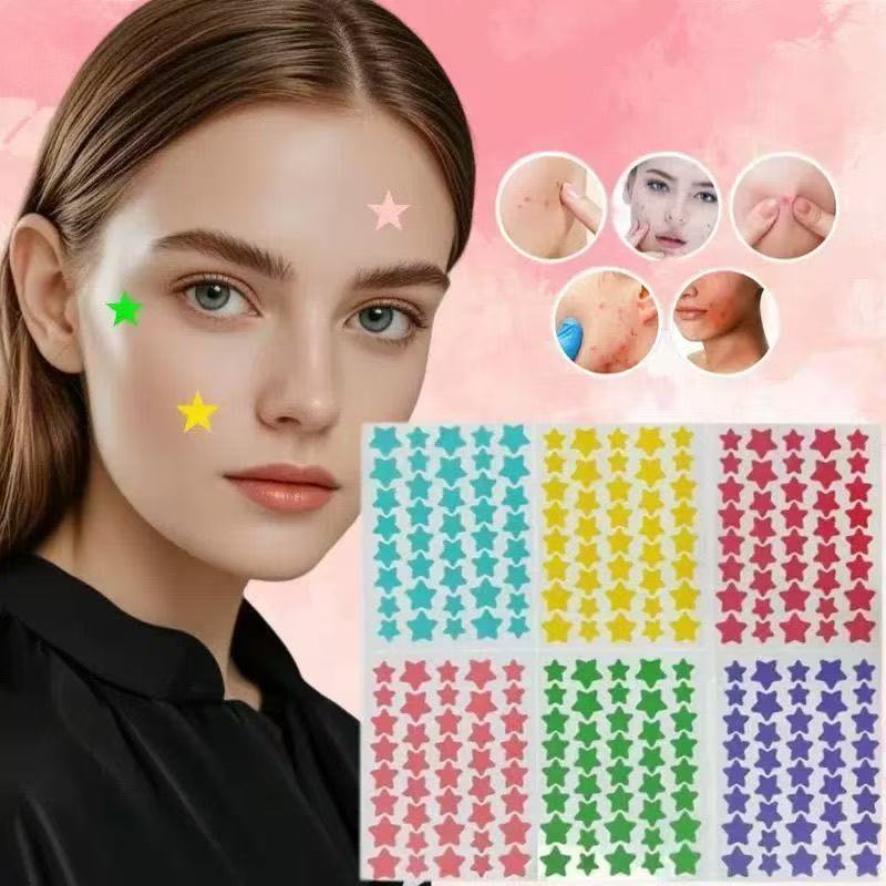 Star Color Student Acne Colloid Cute Dopamine Anti
