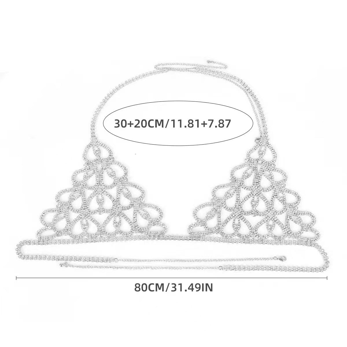 Underwear Set Chain Versatile Body Chain Chest Summer