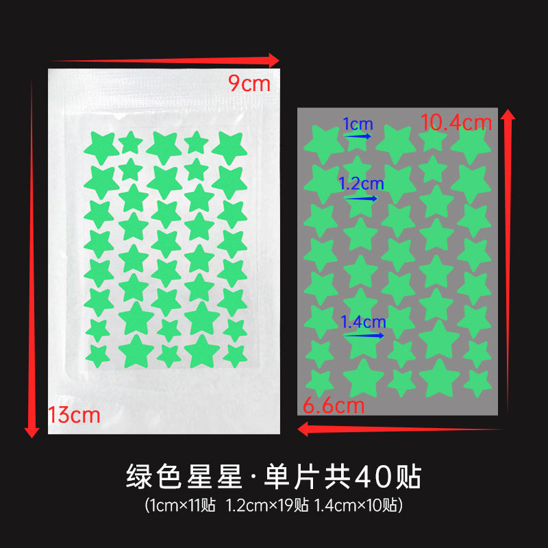 Star Color Student Acne Colloid Cute Dopamine Anti