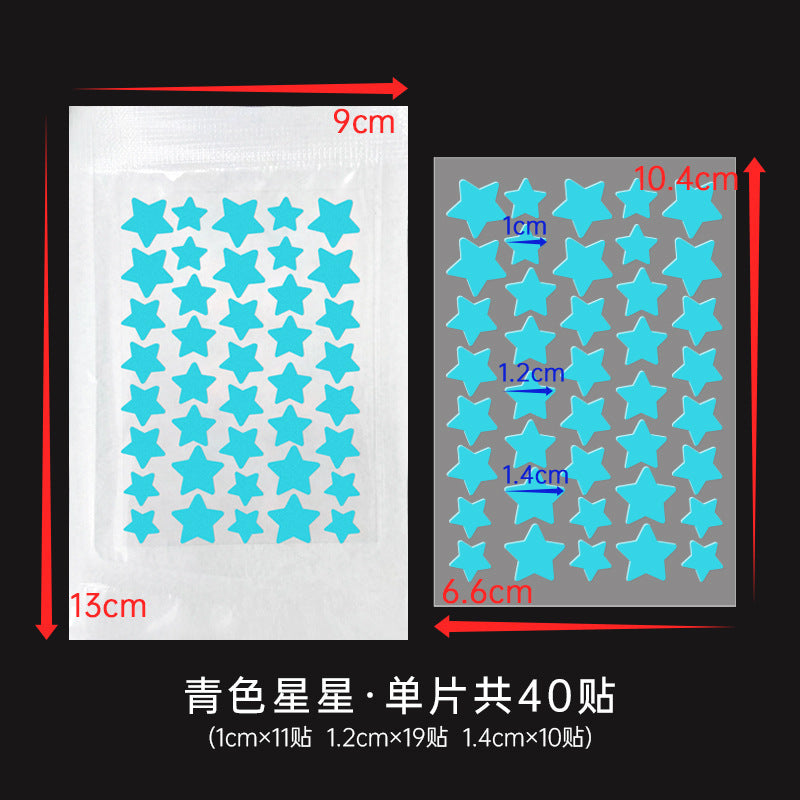 Star Color Student Acne Colloid Cute Dopamine Anti