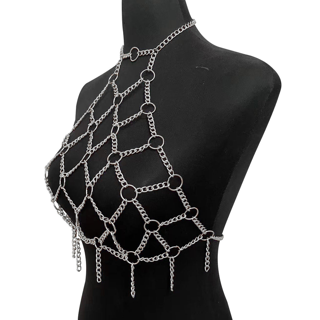 Bamboo Such As Clothing Nightclub Metal Ring Neck
