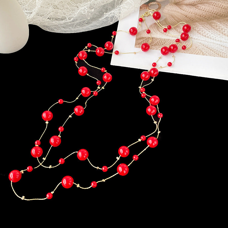 Light Luxury And High End Multi Layered Pearl