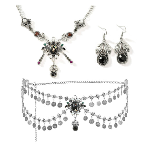 Alloy Vintage Tassel Coins Belly Dance Waist Chain