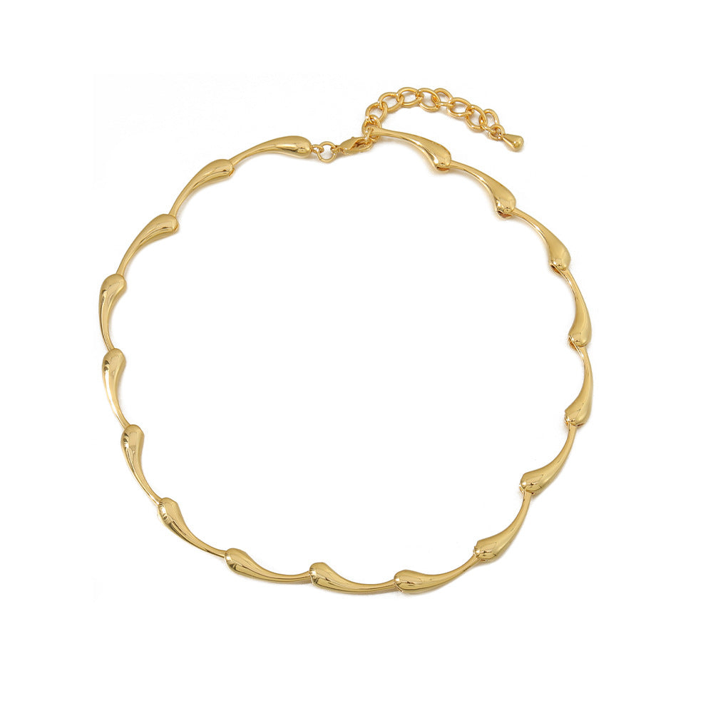 Lishan Versatile Bowknot Titanium Steel Metal Chain Series