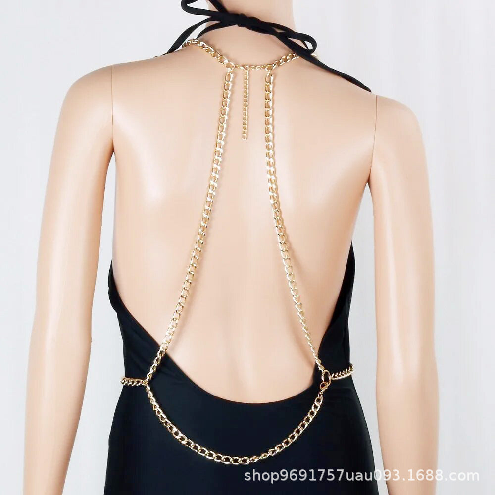 Beach Bikini Body Chain Chest Chain Waist Chain