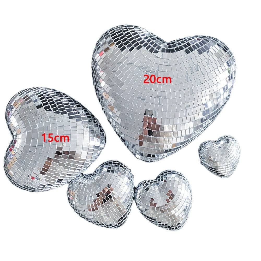 Chain Love Disco Ball Disco Love Glass Decorations