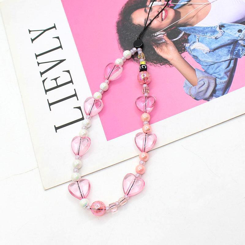 Online Popular Anti Lost Mobile Phone Chain Rainbow