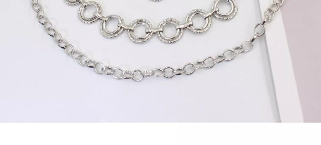 Versatile Metal Waist Chain For Women Thin Belt