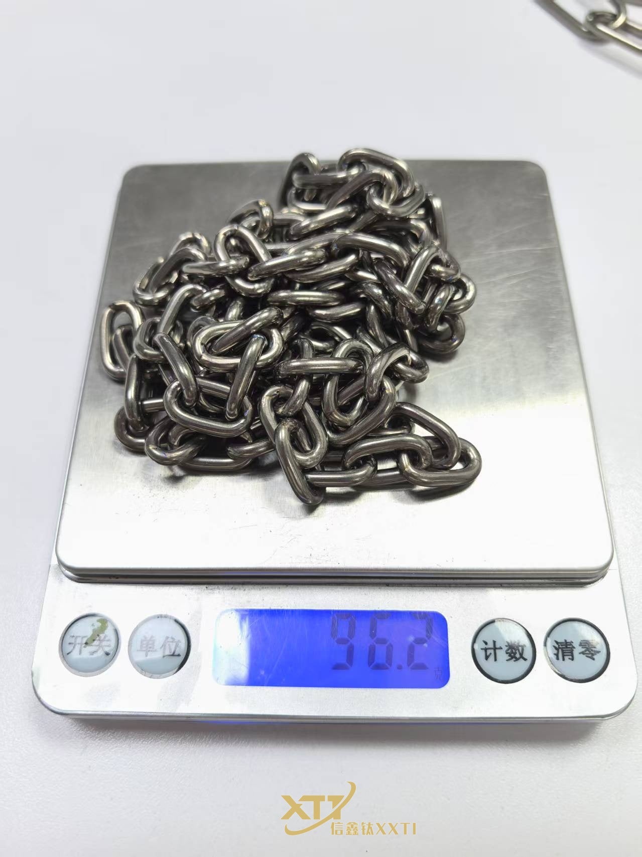 Pure Titanium Welded Joint Industrial Chain Corrosion Resistant