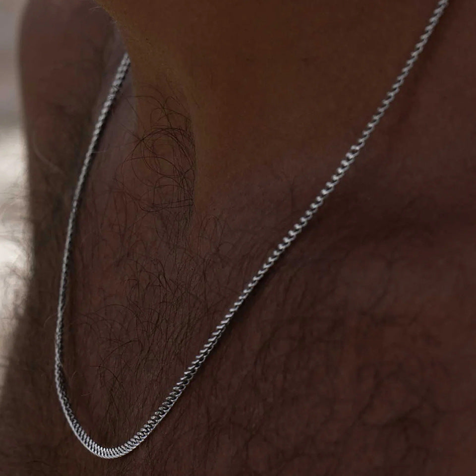 Hip Hop Style Versatile Cuban Chain Clavicle Chain