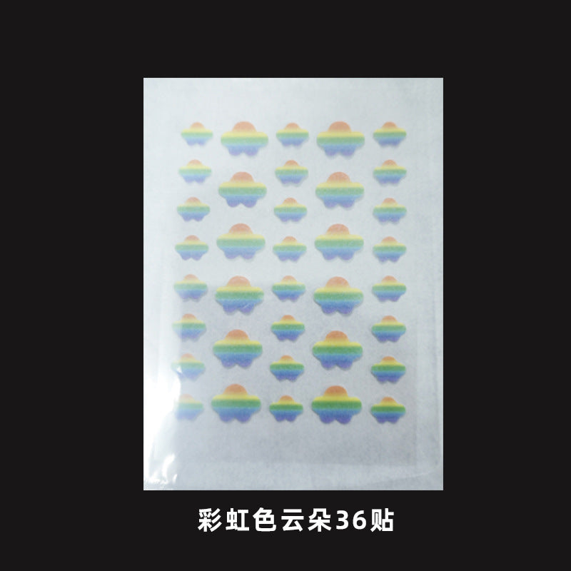 Star Color Student Acne Colloid Cute Dopamine Anti