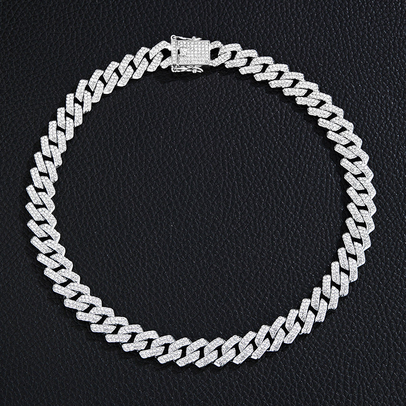 Unique Designer Cuban Link Chain Style Rhombus Shaped
