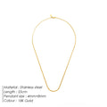 Hip Hop Style Versatile Cuban Chain Clavicle Chain
