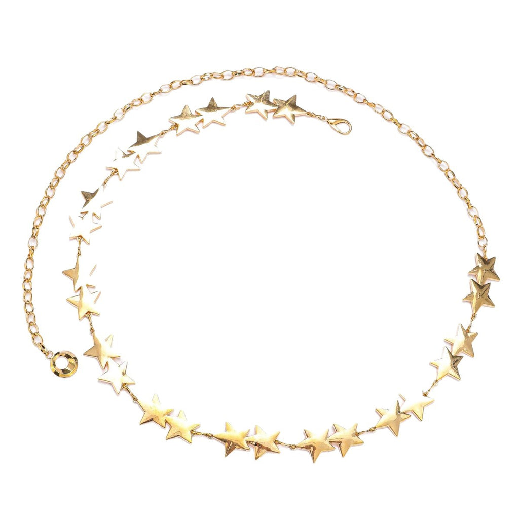 Retro Star Waist Chain Style Super Versatile With