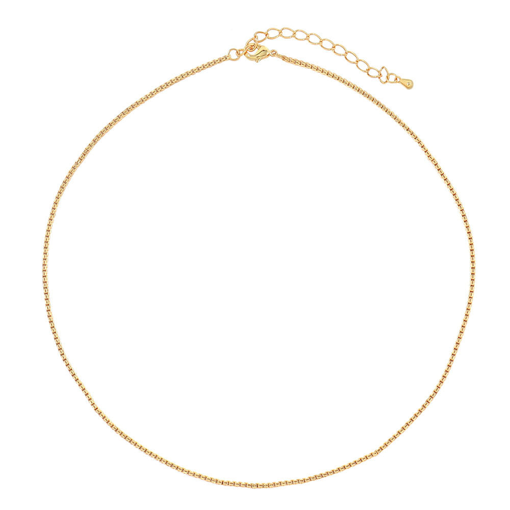 Lishan Versatile Bowknot Titanium Steel Metal Chain Series