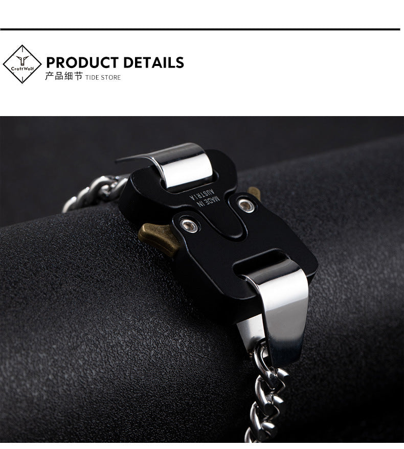 High Street Fashionable Plug Lock Ins Metal Thick