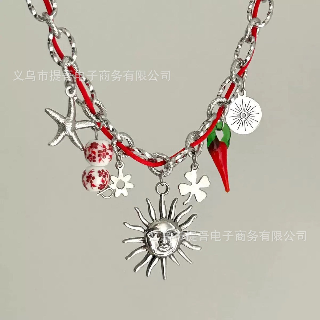 Original Design Dopamine Color Rope Stainless Steel Ocean