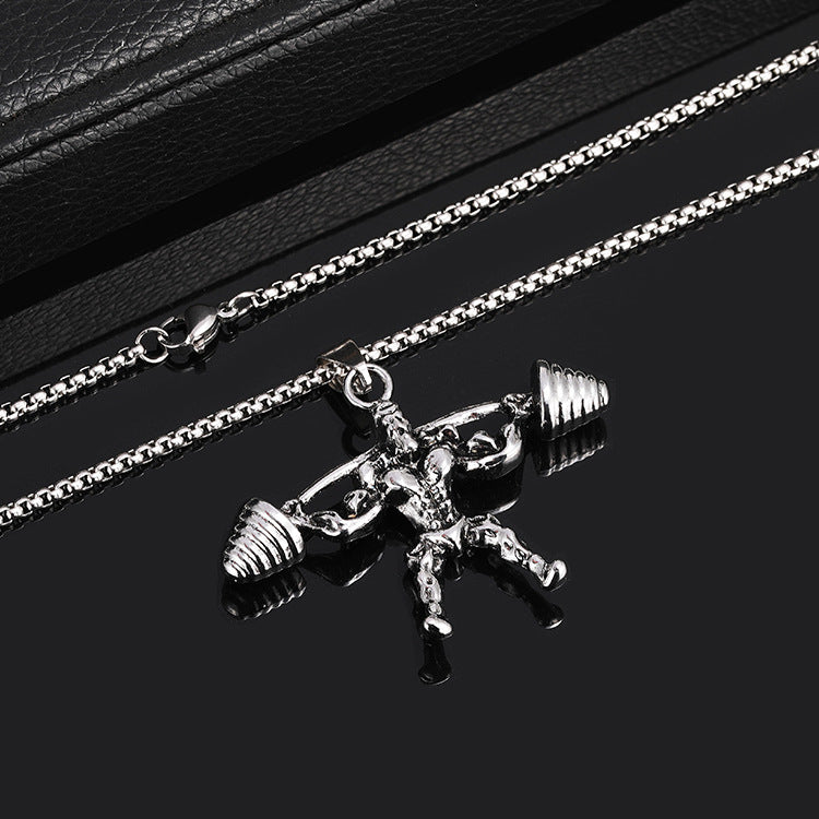 Best Selling Jewelry Hip Hop Personality Domineering Barbell