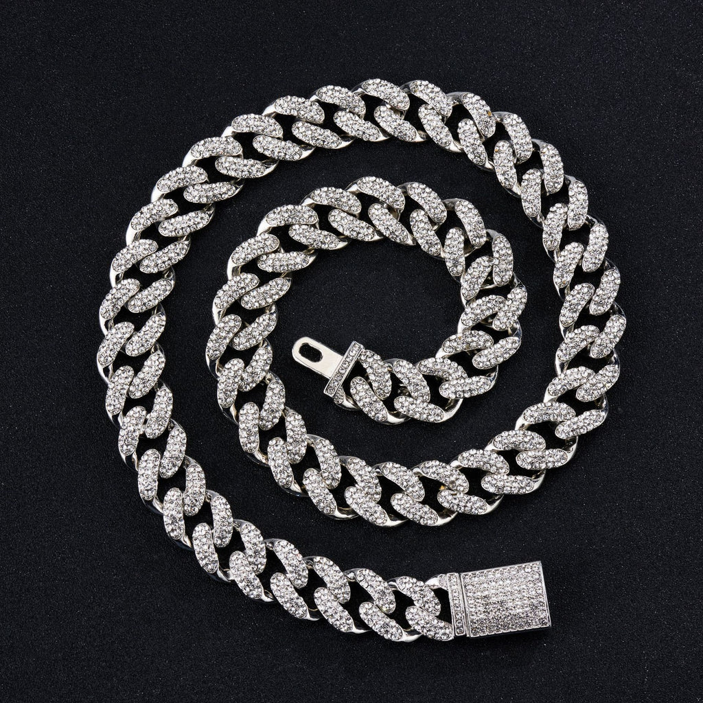Hip Hop Cuban Chain Men'S Blingbling Cuban Linkchain