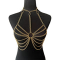 Style Bra Waist Chain And Choker All In