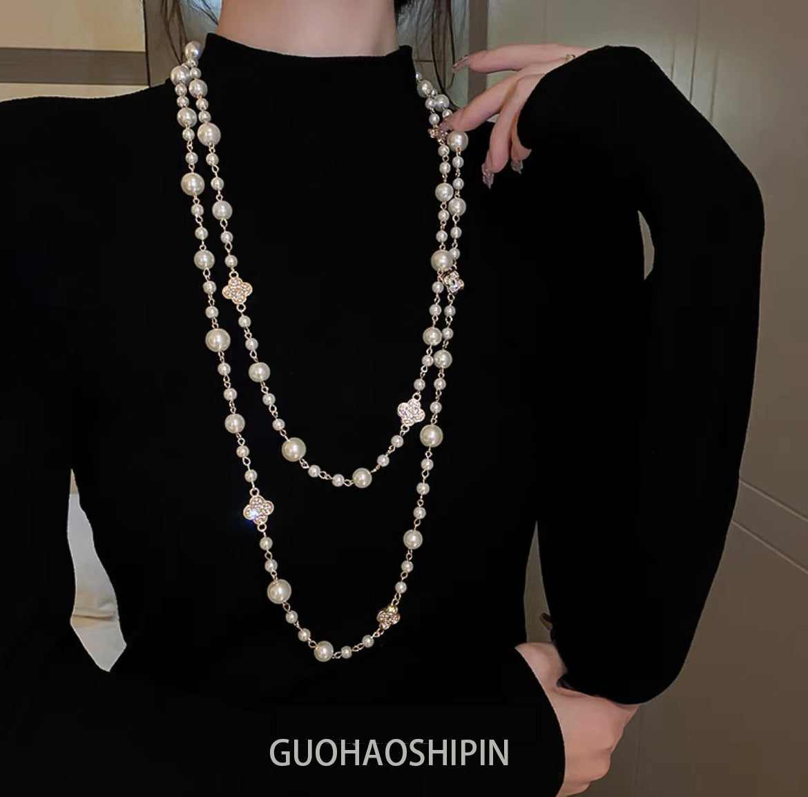 Light Luxury And High End Multi Layered Pearl