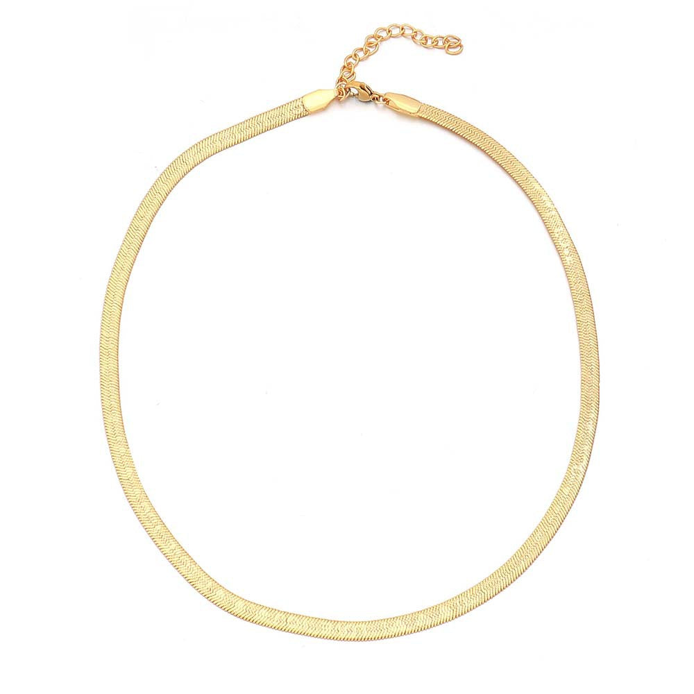 Lishan Versatile Bowknot Titanium Steel Metal Chain Series