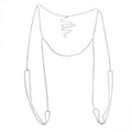 Rhinestone Body Chain Diamond Claw Chain Leg Chain