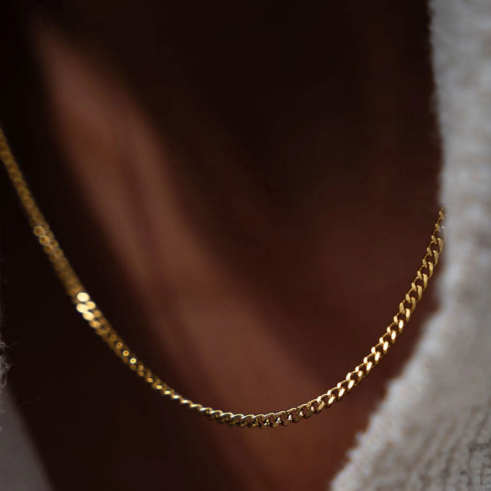 Hip Hop Style Versatile Cuban Chain Clavicle Chain