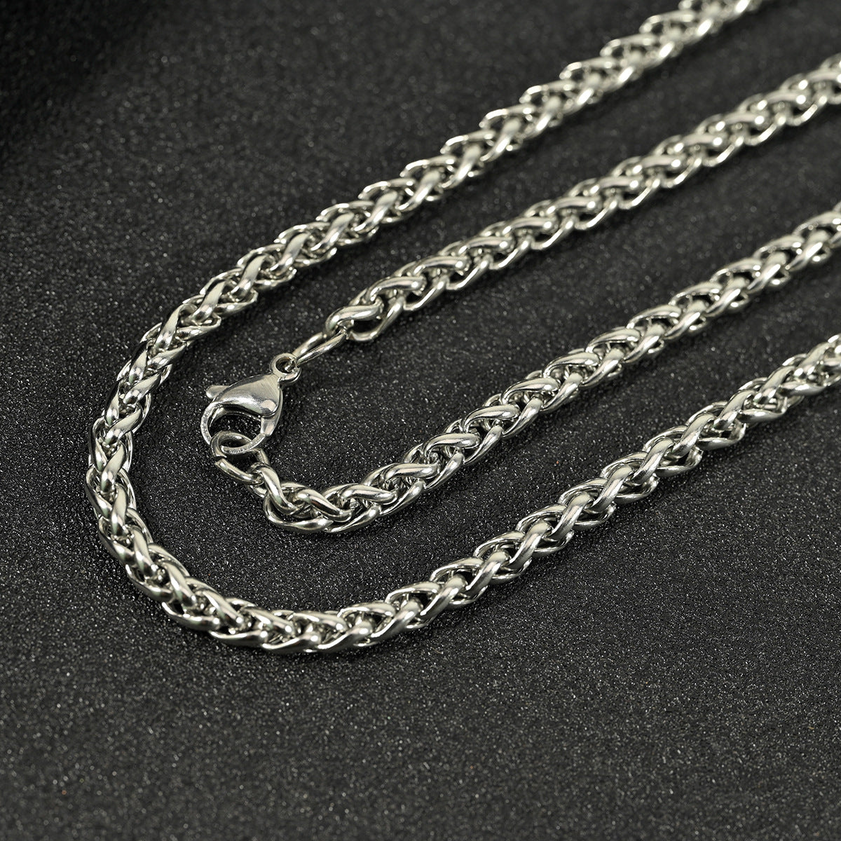 Stainless Steel Necklace Keel Chain Men'S Sweater Chain
