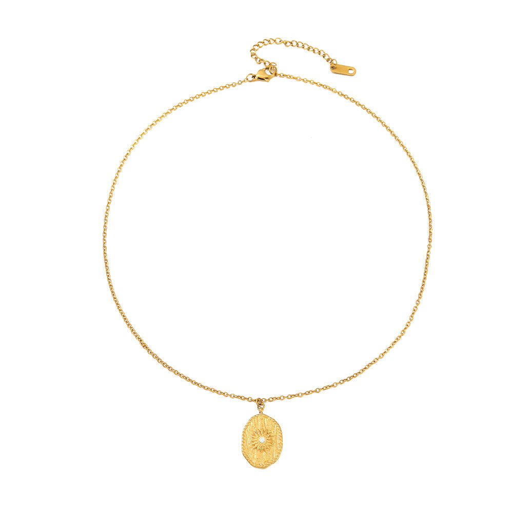 Lishan Versatile Bowknot Titanium Steel Metal Chain Series