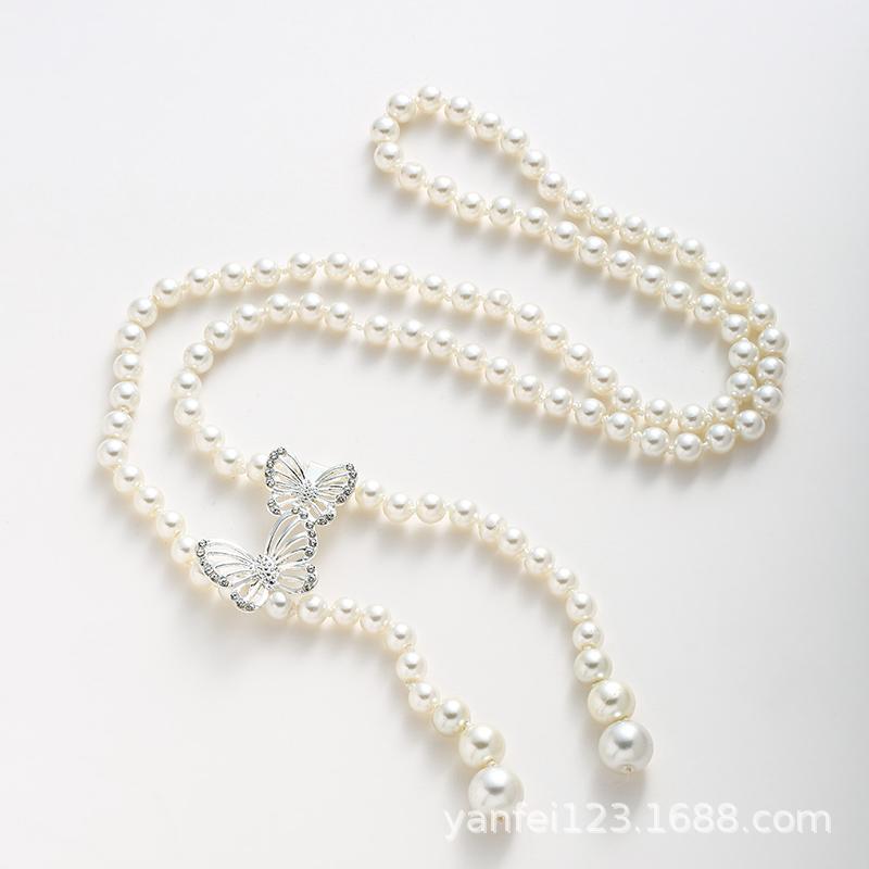 Women'S Chanel Style Butterfly Waist Chain Ins Korean
