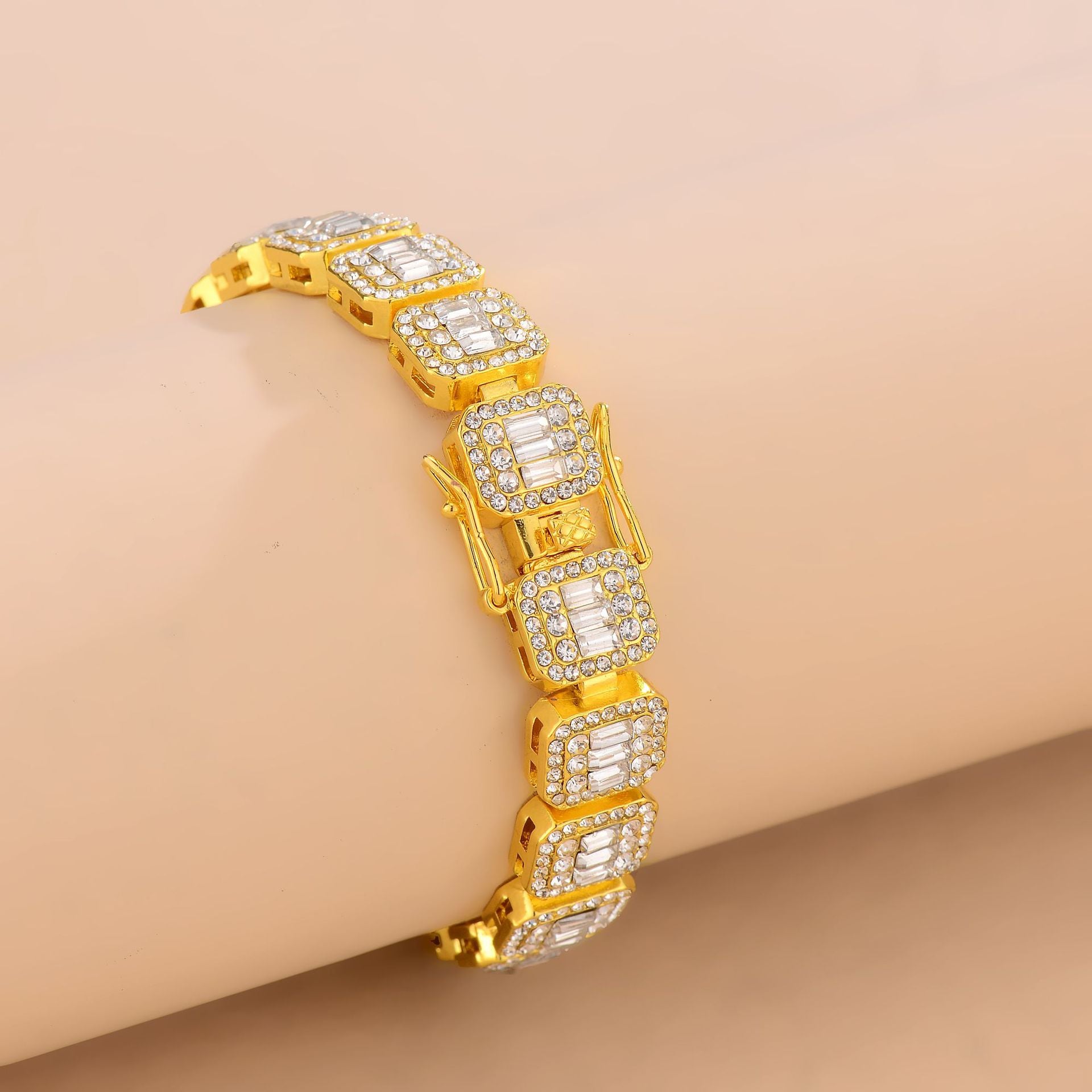 Hip Hop Cuban Chain Men'S Blingbling Cuban Linkchain