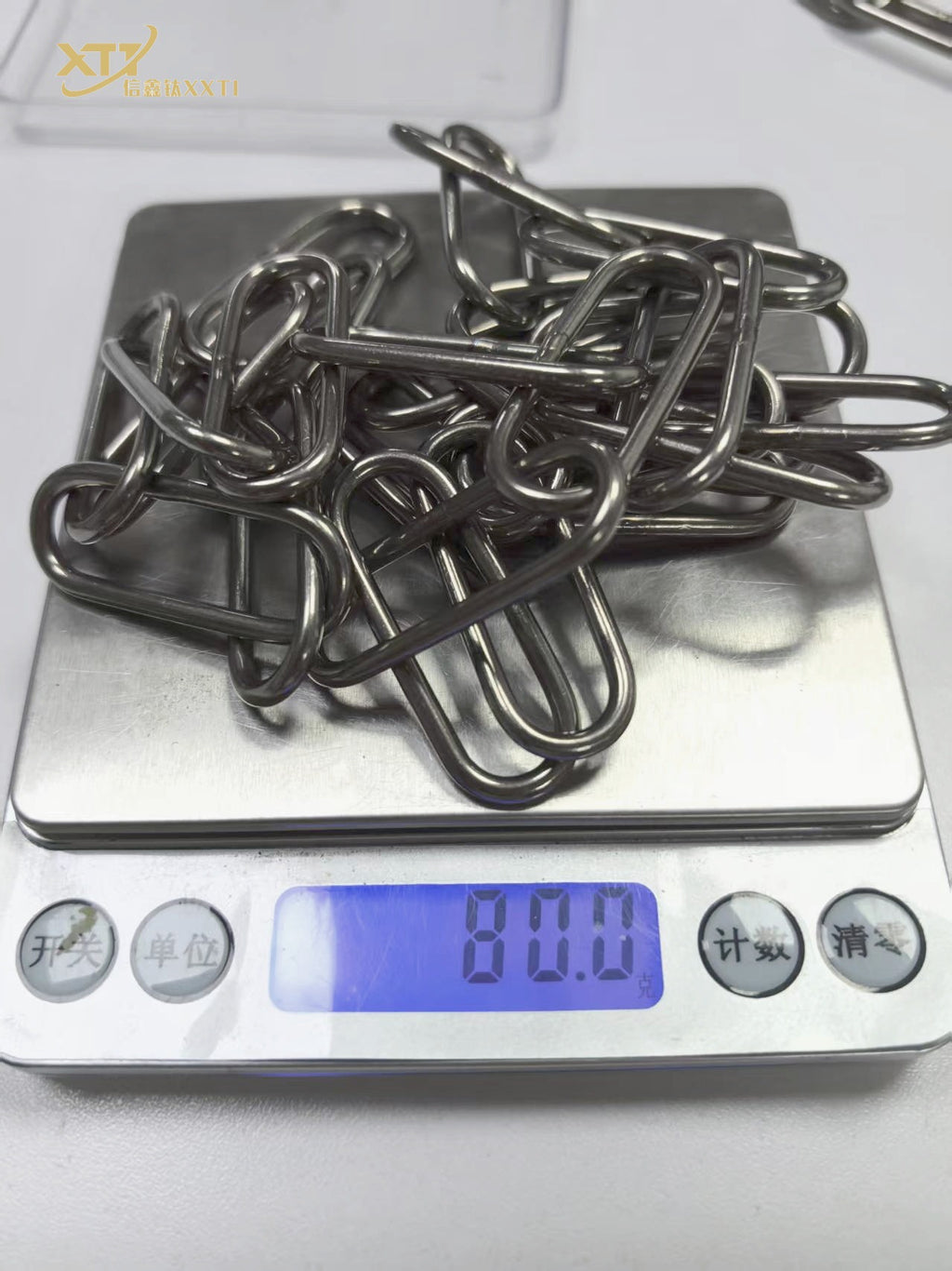 Pure Titanium Welded Joint Industrial Chain Corrosion Resistant