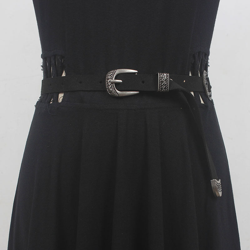 Retro Ethnic Style Copper Coin Waist Chain Women'S