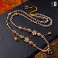Taiga Thai Buddha Chain Natural Yellow Tower Crystal