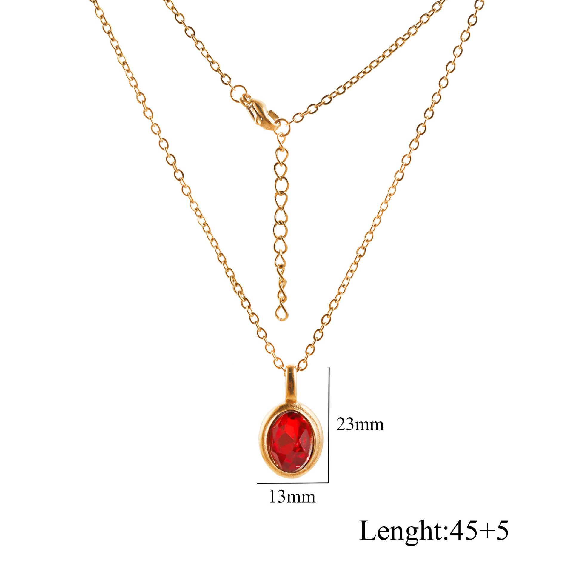 Stainless Steel French Style Ins Style Retro Oval