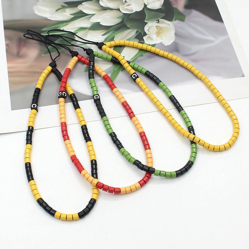 Online Popular Anti Lost Mobile Phone Chain Rainbow