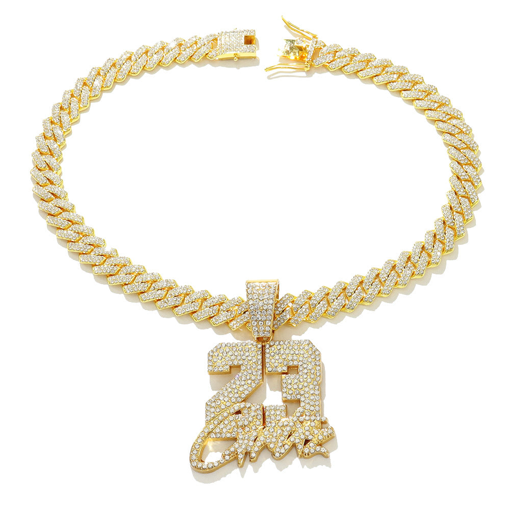 Hip Hop Rap Full Diamond Numeric Alphabet No