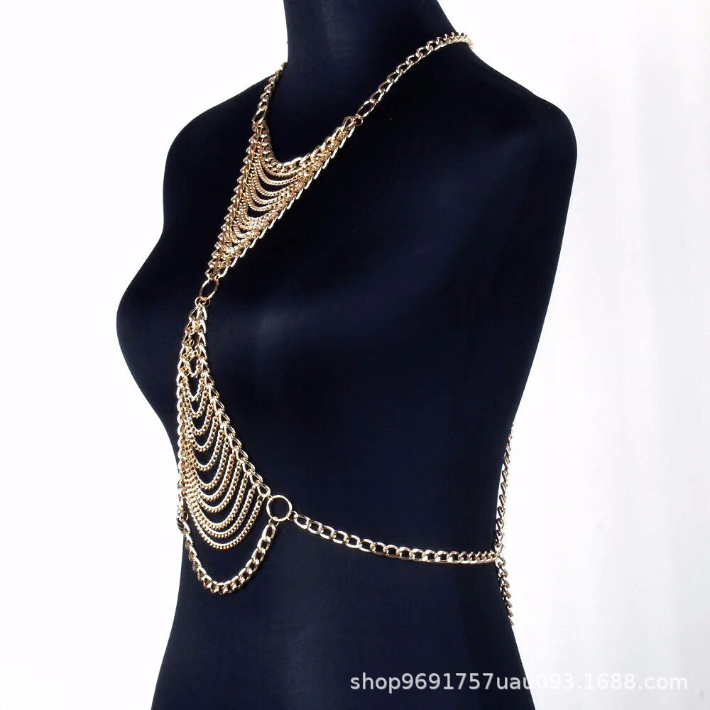 Beach Bikini Body Chain Chest Chain Waist Chain