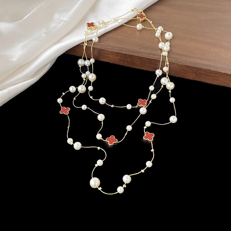 Light Luxury And High End Multi Layered Pearl