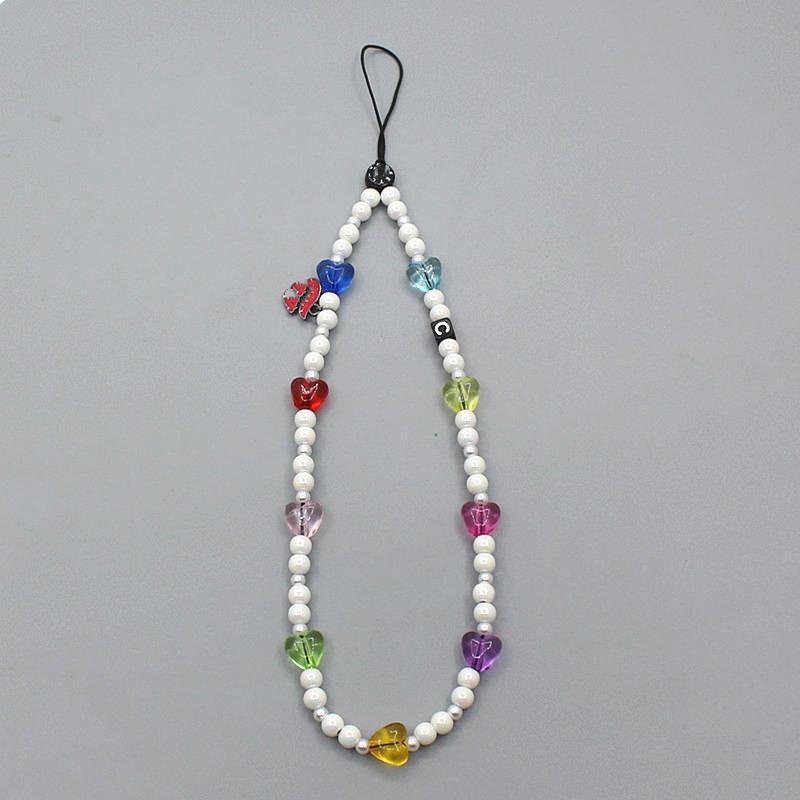 Online Popular Anti Lost Mobile Phone Chain Rainbow