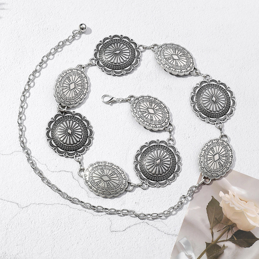 High End Metal Waist Chain Retro Bohemian Style