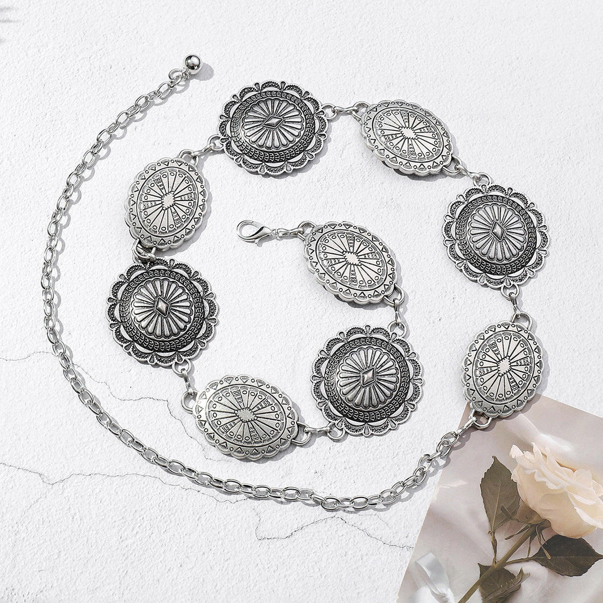 High End Metal Waist Chain Retro Bohemian Style
