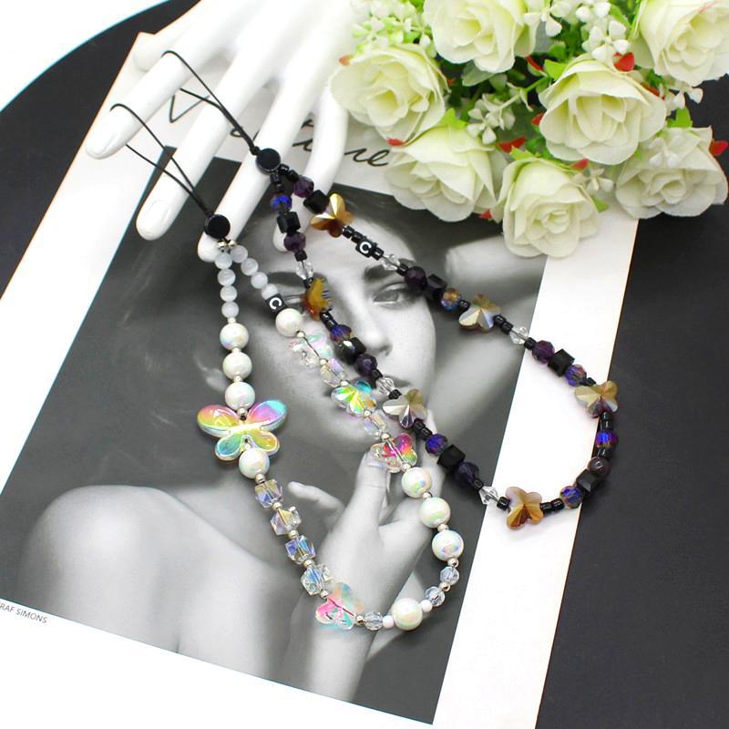 Online Popular Anti Lost Mobile Phone Chain Rainbow