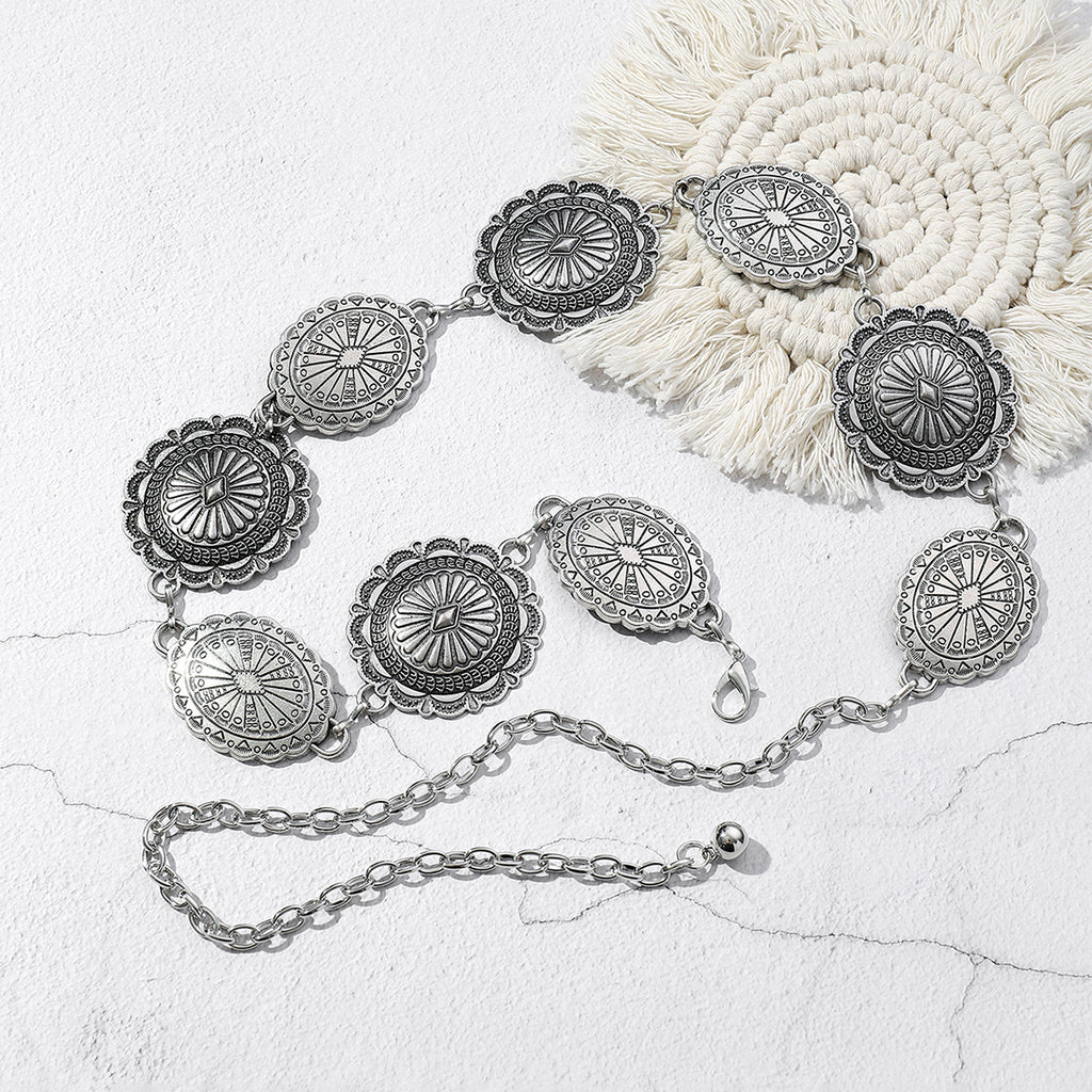High End Metal Waist Chain Retro Bohemian Style