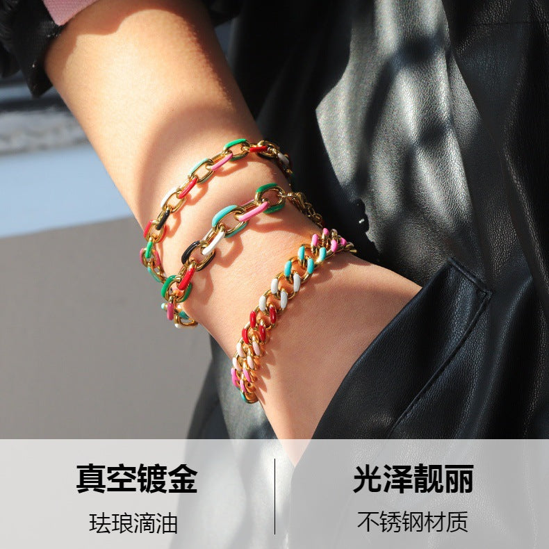 Jewelry Colorful Bracelets For Men And Women Light