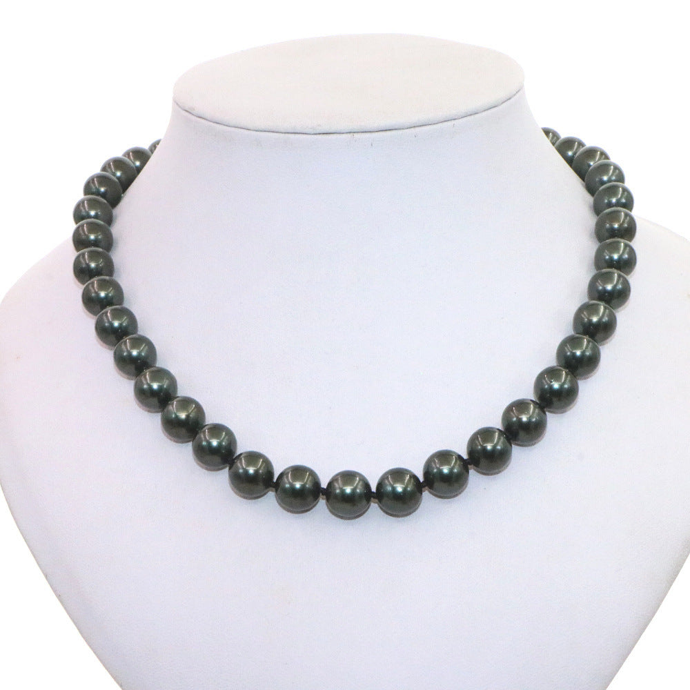 Shijia Pearl Necklace Women'S High Grade Magnetic Buckle